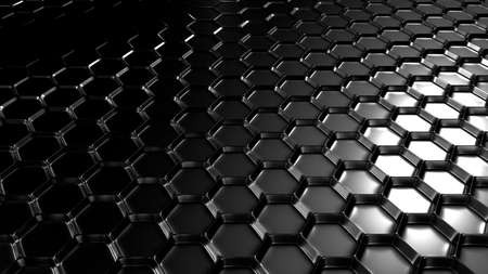 Metal industrial black grunge background. 3d rendering 3d illustration.の写真素材