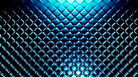 Turquoise metallic industrial grunge background. 3d rendering 3d illustration.の写真素材