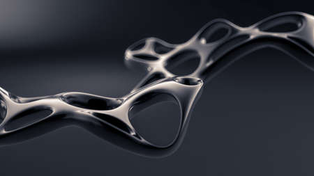 Abstract shape background. 3d rendering 3d illustration.