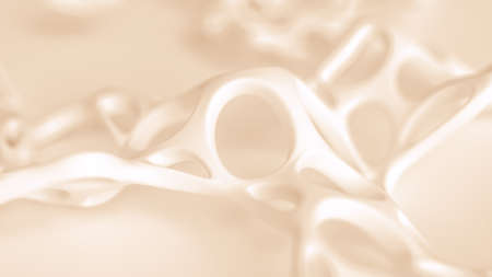 Abstract shape background. 3d rendering  3d illustration.