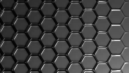 Metal industrial black grunge background. 3d rendering 3d illustration.の写真素材