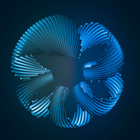 Beautiful, abstract background. 3d rendering 3d illustration.