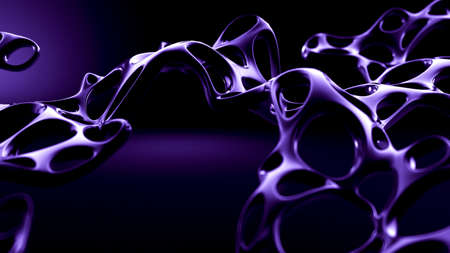 Abstract shape background. 3d rendering 3d illustration.の写真素材