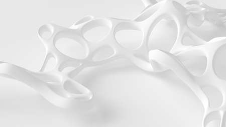 Abstract shape background. 3d rendering  3d illustration.