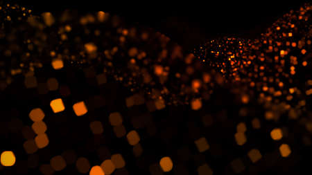 Red Glitter Background. 3d rendering,   3d illustration.