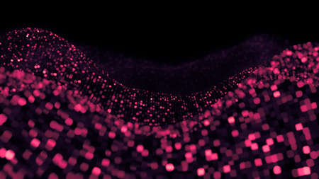 Pink glitter background. 3d rendering,   3d illustration.の写真素材
