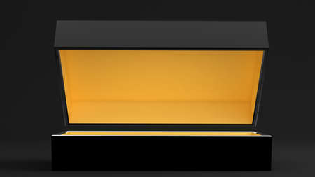 Packing background. 3d rendering 3d illustration