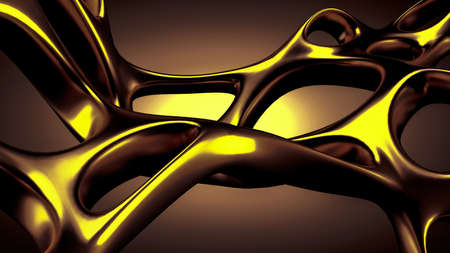 Abstract shape background. 3d rendering  3d illustration.の写真素材