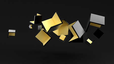 Packing background. 3d rendering 3d illustrationの写真素材