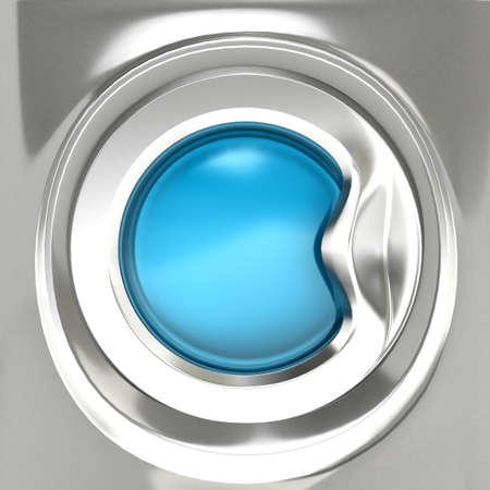 washing machine model..3d rendering 3d illustration