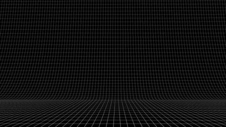 Abstract studio background. 3d rendering, 3d illustration.