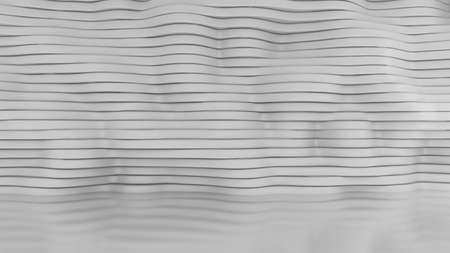 White empty interior, white room with windows, background. 3d rendering, 3d illustration.の写真素材