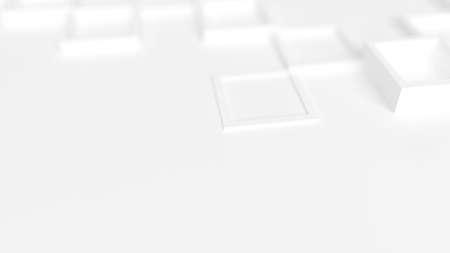 White background texture 3D. 3d rendering, 3d illustration.の写真素材