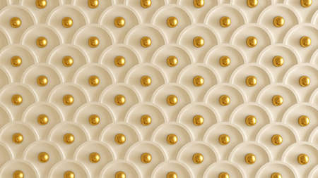 White architectural background with a pattern.3d rendering, 3d illustration.