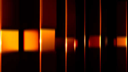 Black background with metallic elements. 3d rendering, 3d illustration.