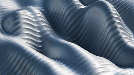 Gray background with lines. 3d rendering, 3d illustration.