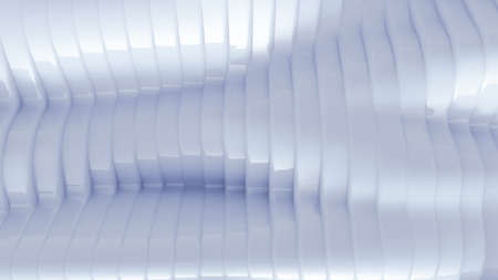 White blue background with lines. 3d rendering, 3d illustration.