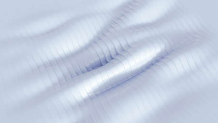 White blue background with lines. 3d rendering, 3d illustration.