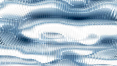 White blue background with lines. 3d rendering, 3d illustration.