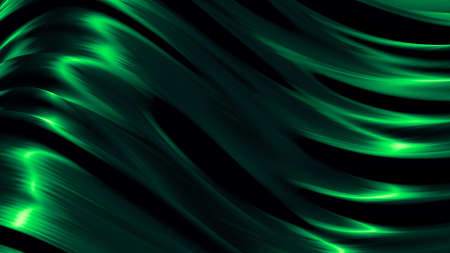 Beautiful green turquoise background. 3d rendering, 3d illustration.の写真素材