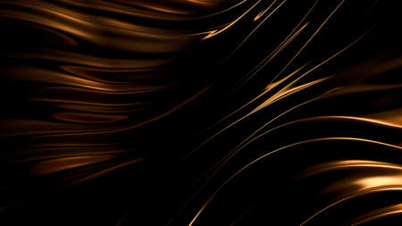 Luxury golden background. 3d rendering, 3d illustration.の写真素材