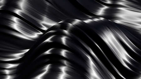 Beautiful luxury metallic background.  3d rendering, 3d illustration.