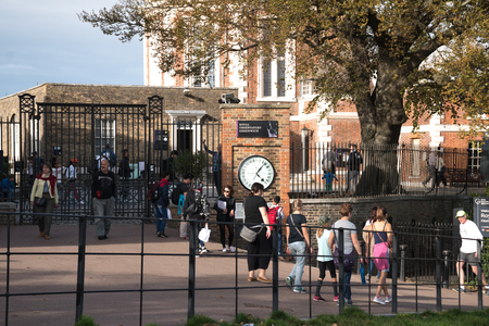 Royal Observatory Greenwich, Great Britain - October 13 2018.のeditorial素材