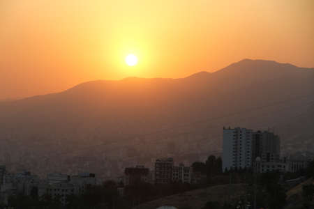 sunsetの写真素材