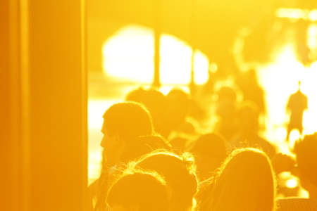 sunset time in Florenceの写真素材