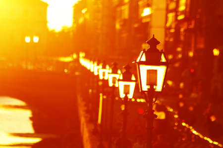 sunset time in Florence