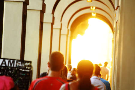 sunset time in Florence