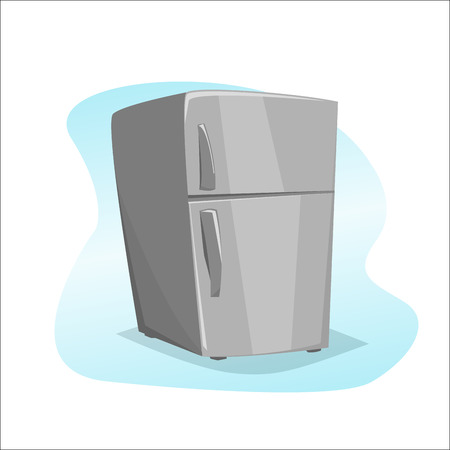 Refrigerator illustrationのイラスト素材