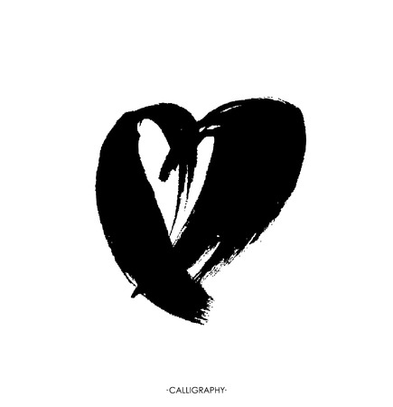 Heart Icon,  icon for valentines and wedding. illustration for your design.のイラスト素材