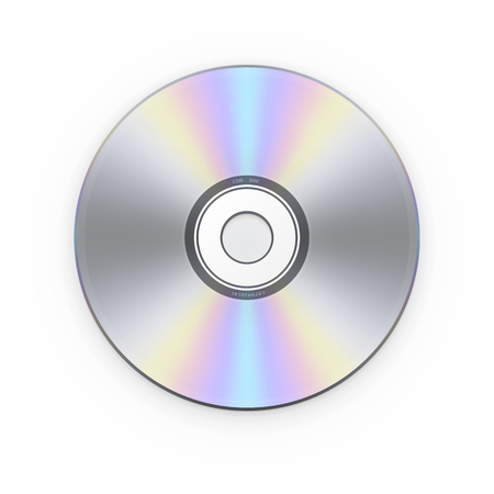 CD disk. Vector illustration