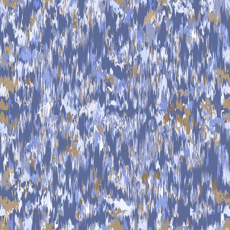 Ikat seamless pattern. Fancy textile design. Vector illustration in ethnic style.のイラスト素材