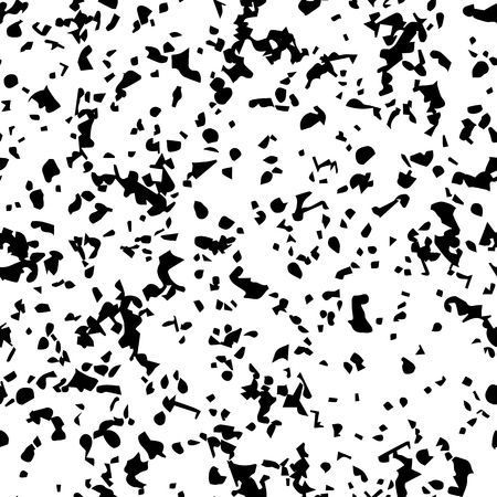 Grunge Urban Background. Seamless Black Distressed Grain Dust Texture Overlay.のイラスト素材