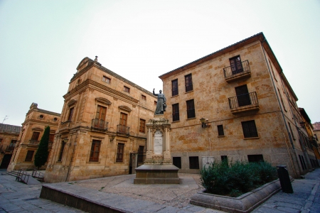 Padre Camara Statue , Salamanca の写真素材