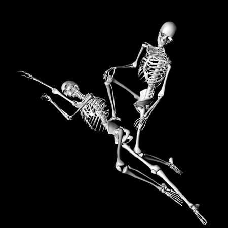 skeleton 89の写真素材