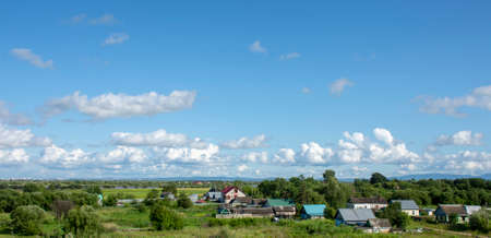 Russia. Far East. The picturesque surroundings of the city of Khabarovskの写真素材
