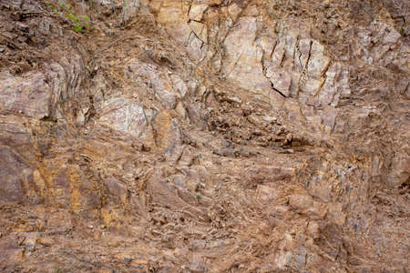 Rock. Photo of a rock from a great height