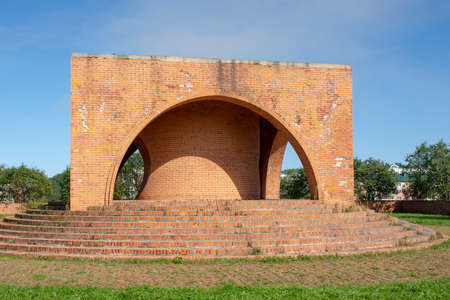 Russia. Khabarovsk-September 2020: Peace Memorial Park. Monument to the dead Japanese prisoners of warのeditorial素材