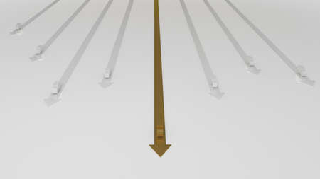 3d competition concept: fast delivery in a white stageの写真素材