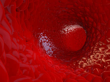 3d DNA of tunnel love inside a white stage.の写真素材