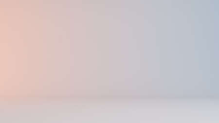 3d renderings of a white studioの写真素材