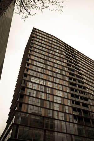 building in Netherlands Europe in the afternoon with a cloudy skyのeditorial素材