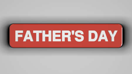 3d rendering of a concept father's day design inside a studioの写真素材
