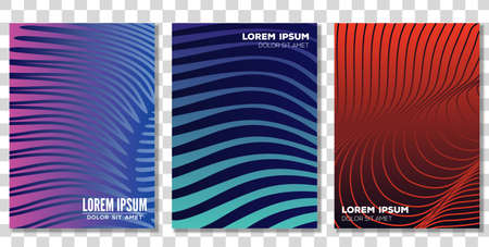Covers, brochures, flyers template design with abstract background. Vector illustration.のイラスト素材