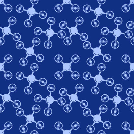 Drones seamless pattern. Vector illustration.のイラスト素材