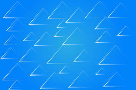 Blue triangle shape abstract backgroundのイラスト素材
