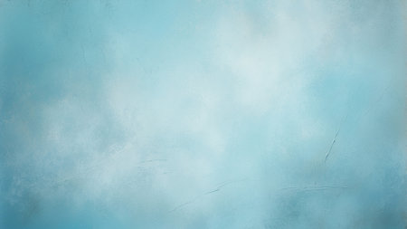 A tranquil blue background displays soft textures and gentle hues, creating a peaceful atmosphere ideal for artistic and creative applications, perfect for digital and print media.の素材